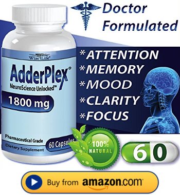 Alternative to Adderall Buy AdderPlex