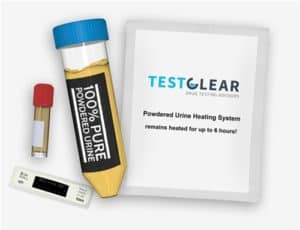 testclear fake pee